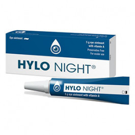 Hylo-Night Eye Ointment with Vitamin A - 5g tube