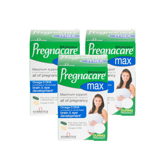 Vitabiotics Pregnacare Max Tablets Triple Pack