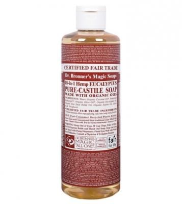 Dr Bronner Organic Castile Soap, 473ml, Eucalyptus