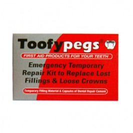 Toofy Pegs Crown & Filling Emergency Kit
