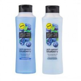 Alberto Balsam Anti-Oxidant Blueberry, Shampoo & Conditioner Bundle