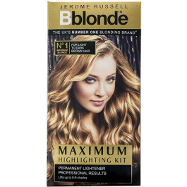 Bblonde Permanent Highlighting Kit For Light to Dark Brown Hair