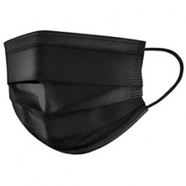 50 x Black Face Masks