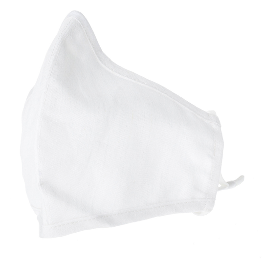 Reusable/Washable White Face Covering