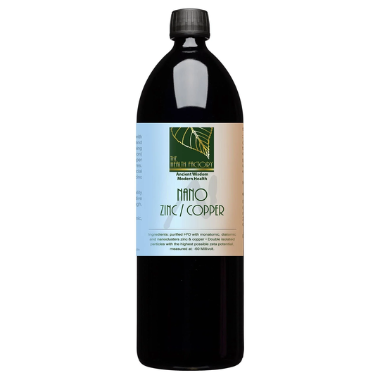 The Health Factory Nano Zinc/Copper, 1 Litre