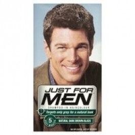 Just For Men Shampoo-in Haircolour Natural Dark Brown-Black