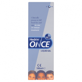 Hedrin Once Liquid 15 Minute Gel 100ml
