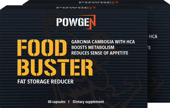 Food Buster 1+1 FREE - Get in control of your appetite. 2x 60 capsules | PowGen