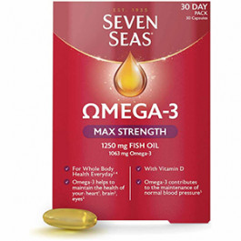 Seven Seas Omega 3 Max Strength 30 Capsules