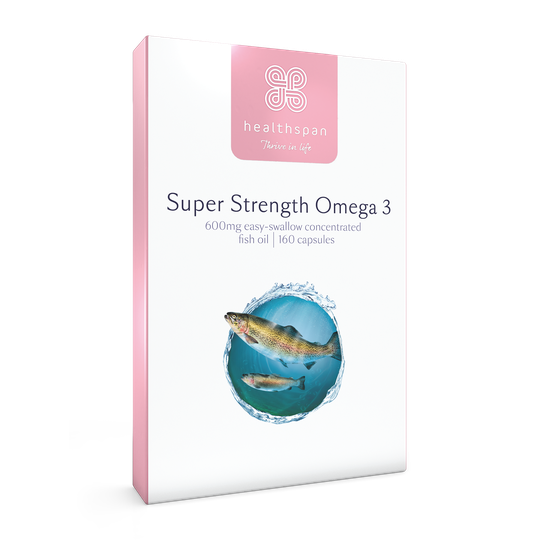 Super Strength Omega 3 600mg - 160 capsules