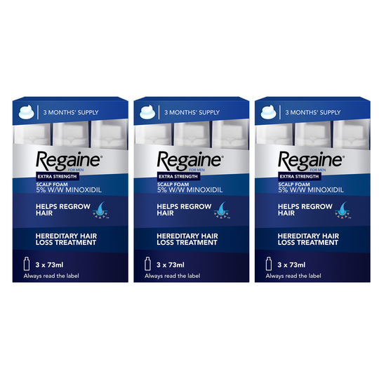 Regaine Foam For Men 9 Month Supply