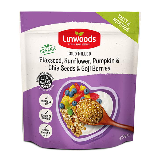 Linwoods Flax,Sunflower,Pumpkin & Chia Seeds & Goji, 425gr