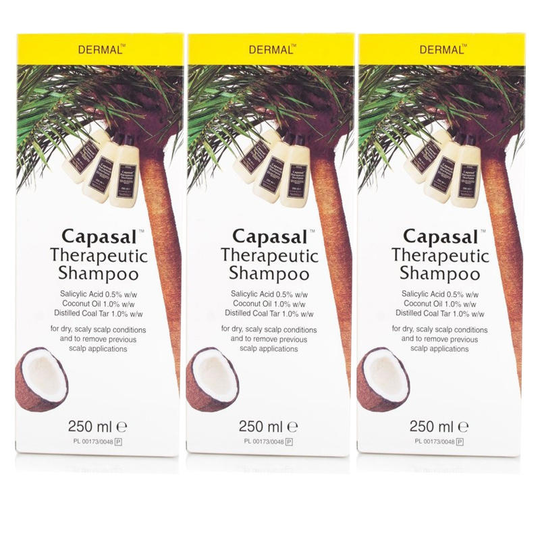 Capasal Therapeutic Shampoo 250ml Triple Pack